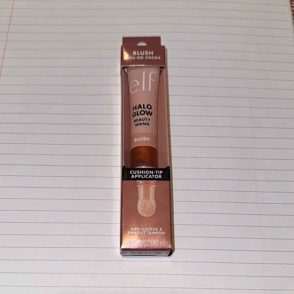 e.l.f. Halo Glow Beauty Wand Blush - Blush Me Up
Color is : You Go Cocoa